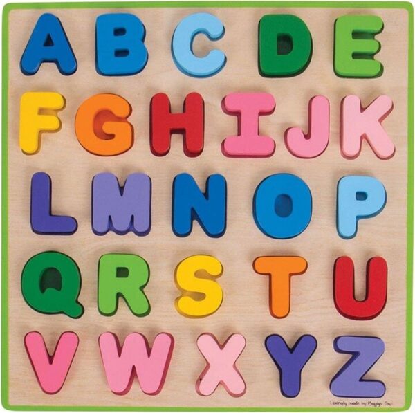 Wooden Alphabet Puzzle Toys | Educational and Learning Toys