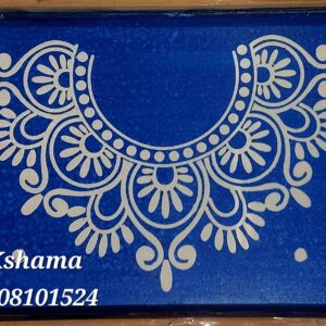 Rangoli semi circle stencil (Exclusive design)