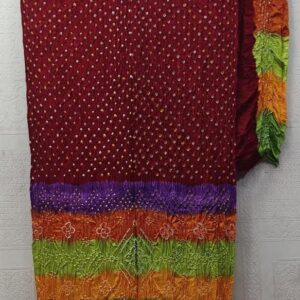 HAND BANDHEJ MODAL SILK SAREES