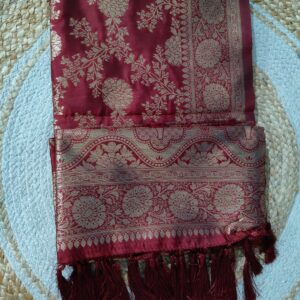 SEMI KATAAN SILK JAAL WORK SAREES..