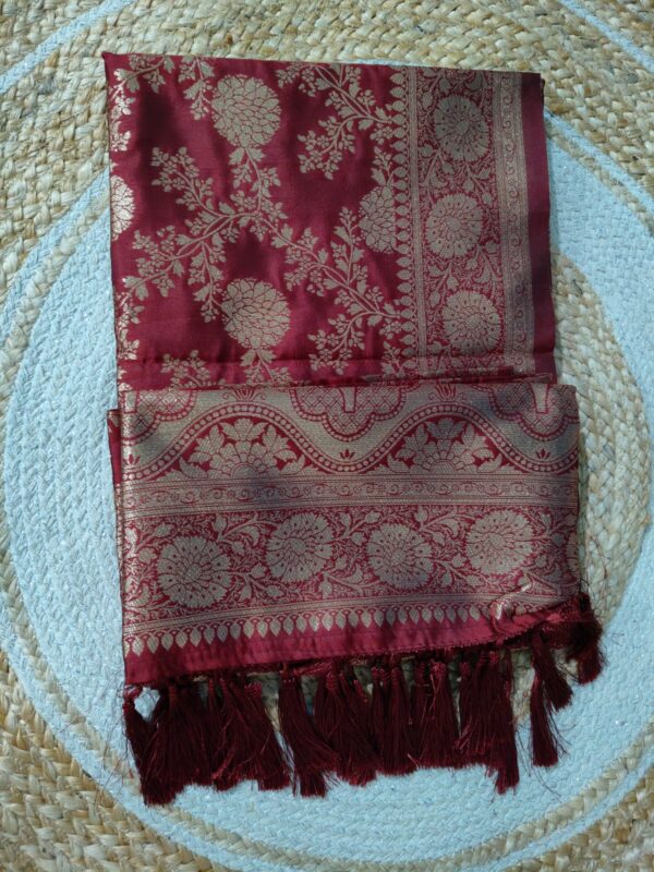 SEMI KATAAN SILK JAAL WORK SAREES..