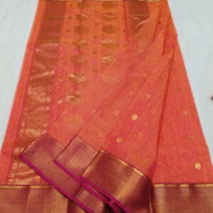 Chanderi Kataan Silk – Traditional Sarees with Royal Zari Borders