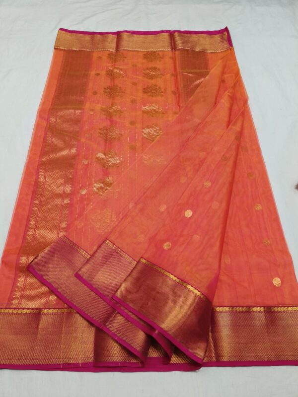 Chanderi Kataan Silk – Traditional Sarees with Royal Zari Borders