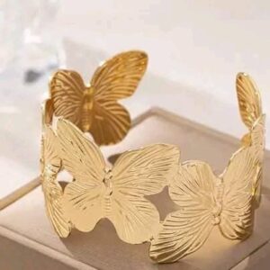 Butterfly Motif Adjustable Bracelet